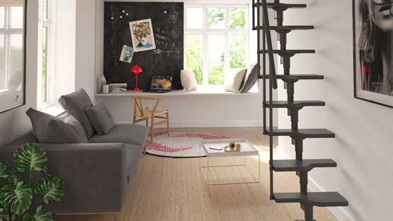 space saving staircase Atlanta
